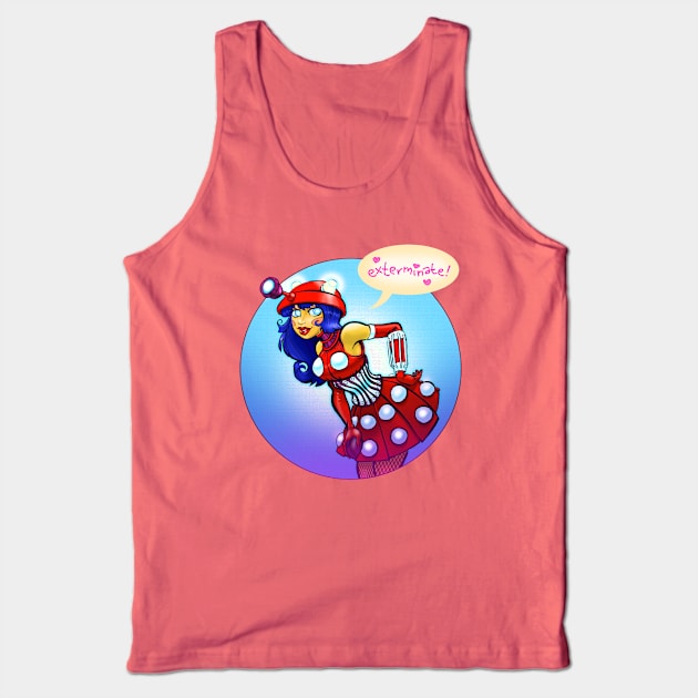 Exterminate! Tank Top by mooncowhand